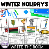 Holiday Write the Room - Christmas Write the Room - Decemb