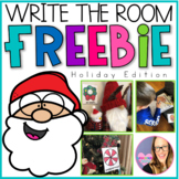 Holiday Write the Room FREEBIE