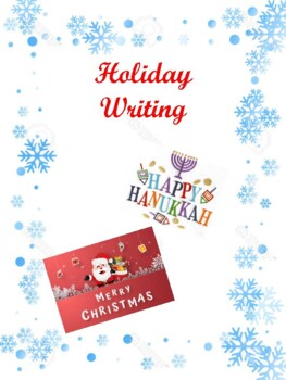 Preview of Holiday Writing