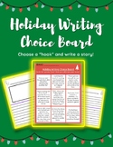 Holiday Writing Choice Board