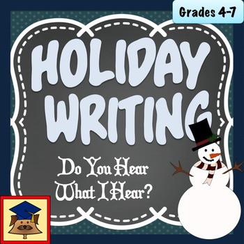 Preview of Holiday Writing: Do You Hear What I Hear? A Sensory Writing Activity