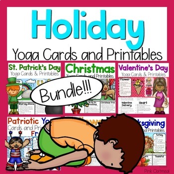 Preview of Holiday Yoga Bundle