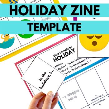 Preview of Holiday Zine Template