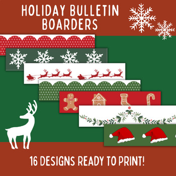 Preview of Holiday and Christmas Bulletin Boarders | Christmas Bulletin Board