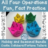 Holiday and Seasonal All Four Operations Fact Fluency Coot