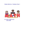 Holiday math Facts Worksheets Book I