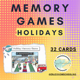 Holiday memory game