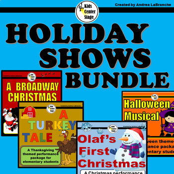 Preview of Holiday Scripts Bundle