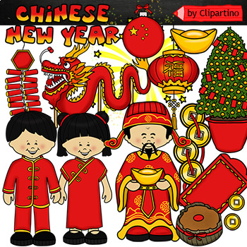 Preview of Holidays Around The World/ Chinese New Year clip art commercial use