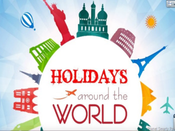 Preview of Holidays Around The World Flipchart
