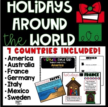 Preview of Holidays Around the World - Christmas Virtual Field Trip