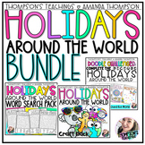 Holidays Around the World Activities and Crafts - Coloring