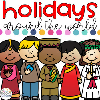 Preview of Holidays Around the World Activities for Special Education - BUNDLE