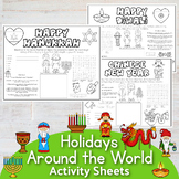 Holidays Around the World Activity Sheets