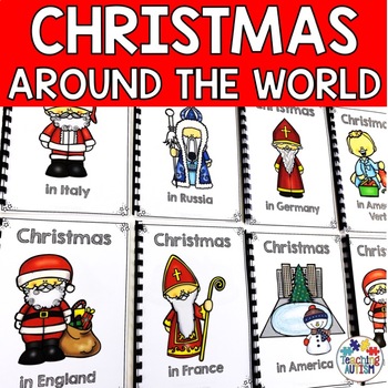 Preview of Christmas Around the World Activities | Adapted Books for Special Education
