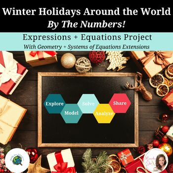 Preview of Holidays Around the World Algebra Project