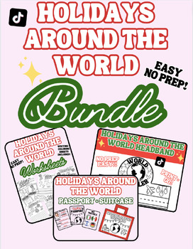 Preview of Holidays Around the World BUNDLE!
