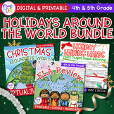 Holidays Around the World BUNDLE 4th-5th Grade Christmas H