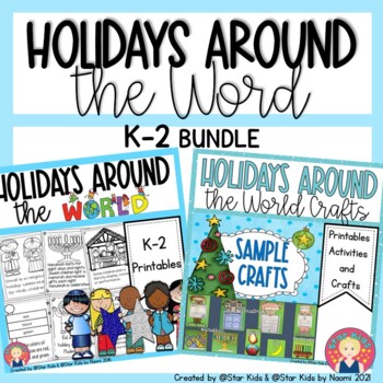 Preview of Holidays Around the World BUNDLE for K-1