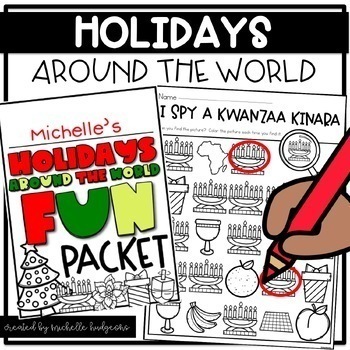 Preview of Holidays Around the World Christmas Around the World Activities