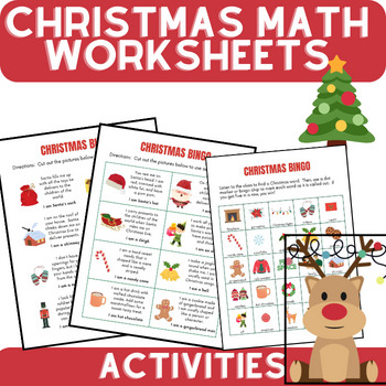 Preview of Holidays Around the World Christmas Around the World -Christmas Activity Pack