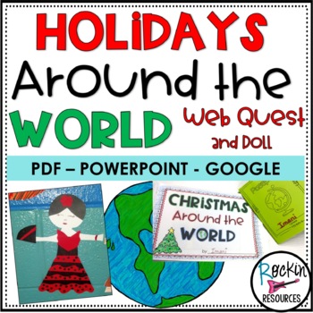 Preview of Holidays Around the World - Christmas Research Project - Passport - Google