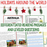 Holidays Around the World | Differentiated Reading Passages | Print and Digital