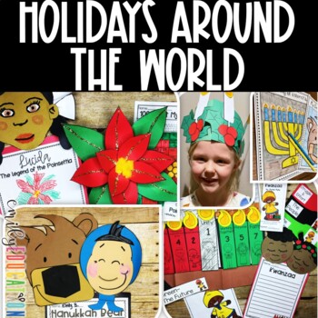 Preview of Holidays Around the World Crafts | Christmas Activities | Winter Holidays