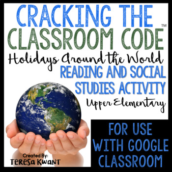 Preview of Holidays Around the World Escape Room Game Google Forms | Distance Learning