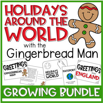 Preview of Holidays Around the World | GROWING BUNDLE