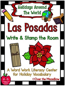Preview of Holidays Around the World | Las Posadas Write the Room Activity Pack