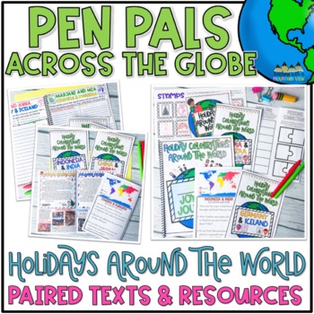 Preview of Holidays Around the World Activities Reading | Christmas Around the World