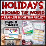 Holidays Around the World Math Project | Christmas Around 