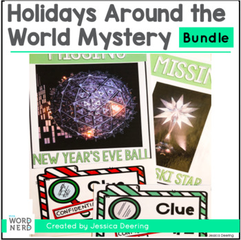 Preview of Holidays Around the World Inference Mystery Bundle