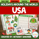 Holidays Around the World Packet - Christmas in the USA - 