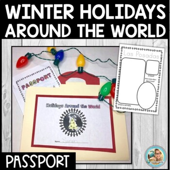 Preview of Holidays Around the World Passport Suitcase