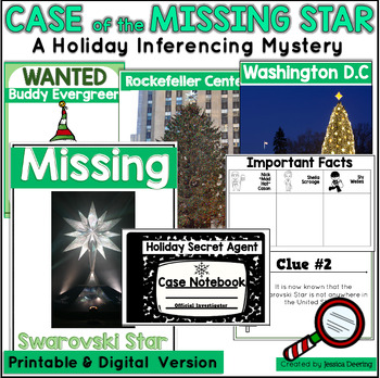 Preview of Holidays Around the World | Printable and Digital Escape Room/Mystery