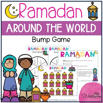 Preview of Winter Holidays Around the World | Ramadan | 4th Grade Math Fractions Game