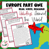 Holidays Around the World Read, Write, and Research - Euro