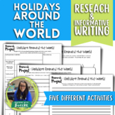 Winter Holidays Around the World Research and Informative Writing