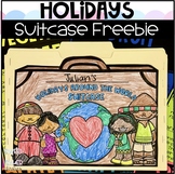 Holidays Around the World Suitcase Cover FREEBIE
