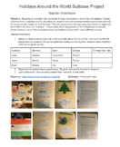 Holidays Around the World-Suitcase Project for ECE Students