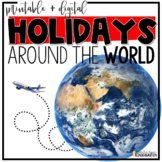 Holidays Around the World Unit, Books, Research, Crafts