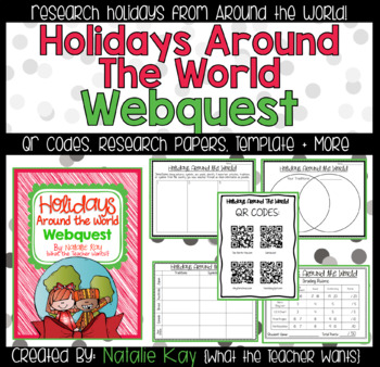 Preview of Holidays Around the World Webquest