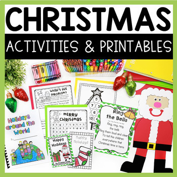 Holidays Around The World And Christmas Activities For Math And Literacy