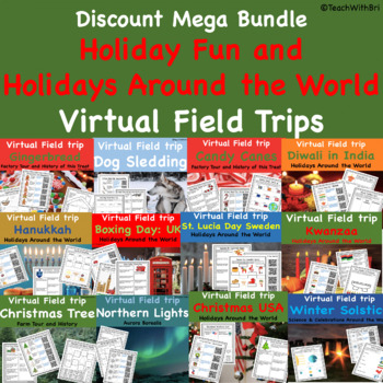 Preview of Holidays Around the World and Holiday Fun Mega Bundle