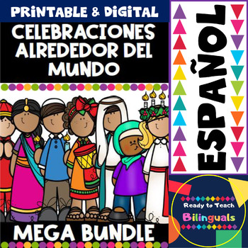 Preview of Holidays Around the World in Spanish - Mega Bundle - 10 units