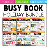 Holidays Busy Book/Binder Growing Bundle (SpEd, Toddler an