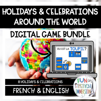 Preview of Holidays & Celebrations Around the World Digital Games BUNDLE