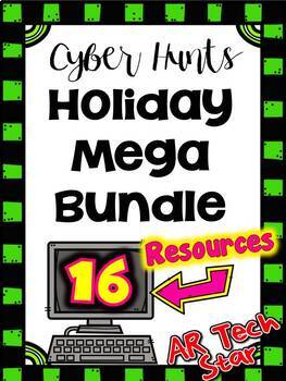 Preview of Holidays Cyber Hunt Mega Bundle - Print version